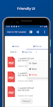 Скачать Word to PDF Converter Инструменты для Андроид скриншот 4