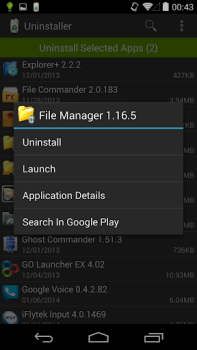 Скачать Удаление (Uninstaller) Работа для Андроид скриншот 5