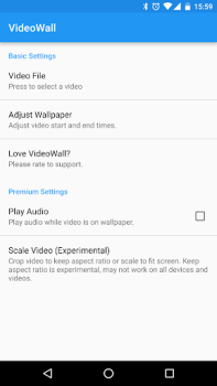Скачать VideoWall - Video Wallpaper Персонализация для Андроид скриншот 2