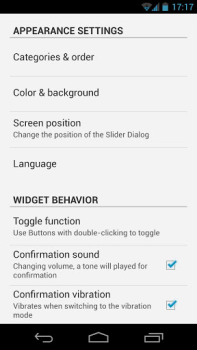 Скачать Slider Widget - громкость Инструменты для Андроид скриншот 5