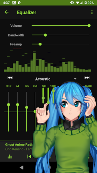 Скачать Anime Music Radio J-pop J-rock Музыка и аудио для Андроид скриншот 2