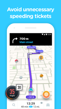 Скачать Навигация в Waze Карты и навигация для Андроид скриншот 3
