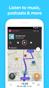Скачать Навигация в Waze Карты и навигация для Андроид скриншот 5