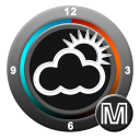 Скачать  Weather Clock