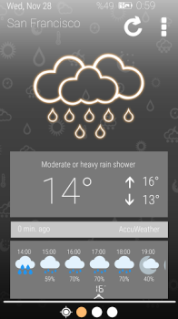 Скачать Weather Clock Погода для Андроид скриншот 4