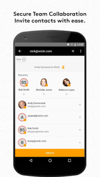 Скачать Wickr Me – Private Messenger Социальные для Андроид скриншот 3