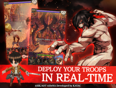 Скачать Attack on Titan TACTICS Симуляторы для Андроид скриншот 3