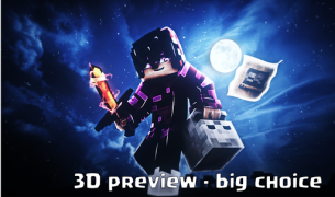 Скачать Skins Master for Minecraft PE Развлечения для Андроид скриншот 3