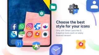 Скачать Smart Launcher 6-смарт лаунчер Персонализация для Андроид скриншот 4