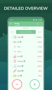 Скачать Monefy - Менеджер бюджета Финансы для Андроид скриншот 2
