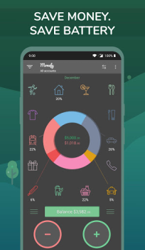 Скачать Monefy - Менеджер бюджета Финансы для Андроид скриншот 3