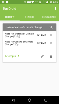 Скачать TorrDroid - Torrent Downloader Инструменты для Андроид скриншот 3