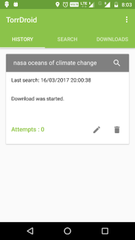 Скачать TorrDroid - Torrent Downloader Инструменты для Андроид скриншот 4