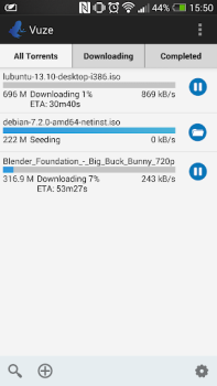 Скачать Vuze Torrent Downloader Видеоплееры и редакторы для Андроид