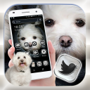 Скачать  Cute Puppy Launcher Theme