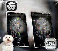 Скачать Cute Puppy Launcher Theme Персонализация для Андроид скриншот 4