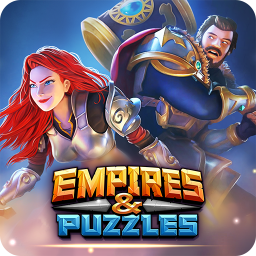 Логотип Empires & Puzzles: РПГ 3-в-ряд