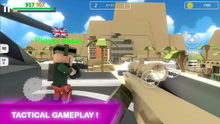 Скачать Block Gun 3D: FPS Shooter PvP Экшен для Андроид скриншот 5