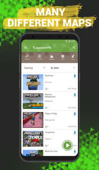 Скачать TLauncher PE for Minecraft Развлечения для Андроид скриншот 4