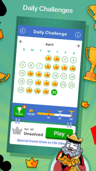 Скачать Solitaire + Card Game by Zynga Карточные для Андроид скриншот 2