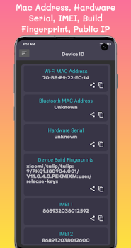 Скачать Device ID Инструменты для Андроид скриншот 2