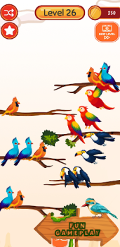 Скачать Bird Sort – Color Puzzle Game Головоломки для Андроид скриншот 3