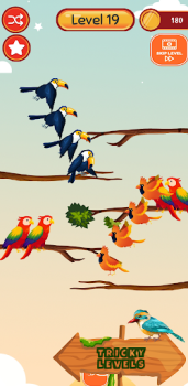 Скачать Bird Sort – Color Puzzle Game Головоломки для Андроид скриншот 4
