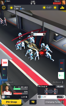 Скачать F1 Clash - Official F1 Game Гонки для Андроид скриншот 2