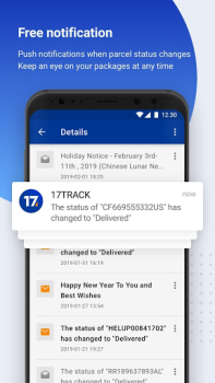Скачать 17TRACK Отслеживание Посылок Работа для Андроид скриншот 4