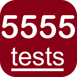 Логотип 5555 English Grammar Tests