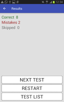 Скачать 5555 English Grammar Tests Образование для Андроид скриншот 5