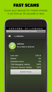 Скачать Webroot Инструменты для Андроид скриншот 2