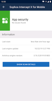 Скачать Sophos Intercept X for Mobile Инструменты для Андроид скриншот 5
