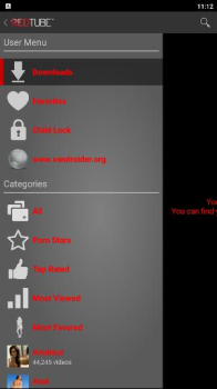 Скачать RedTube (18+) Развлечения для Андроид скриншот 2