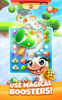 Скачать Match 3 Game - Fiends Stars Головоломки для Андроид скриншот 2