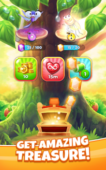 Скачать Match 3 Game - Fiends Stars Головоломки для Андроид скриншот 4
