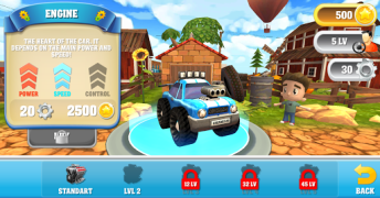 Скачать Cartoon Hot Racer 3D Гонки для Андроид скриншот 2