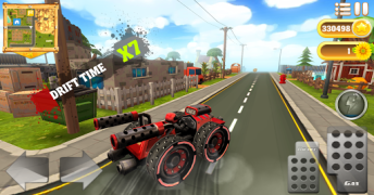 Скачать Cartoon Hot Racer 3D Гонки для Андроид скриншот 3
