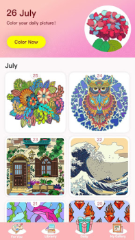 Скачать Color Master: Coloring Games Развлечения для Андроид скриншот 4
