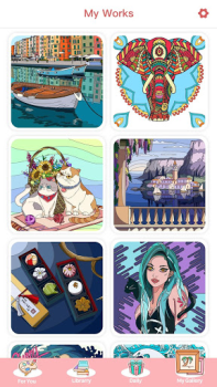 Скачать Color Master: Coloring Games Развлечения для Андроид скриншот 5