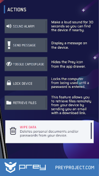 Prey: Find My Phone & Security