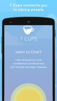 Скачать 7 Cups - тревога и стресс-чат Здоровье и фитнес для Андроид скриншот 5