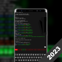 Скачать  Aris Launcher, Hacker Style UI