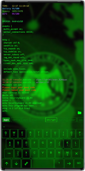 Скачать Aris Launcher, Hacker Style UI Персонализация для Андроид скриншот 3