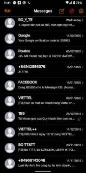 Скачать AI Messages OS16 - Messenger Связь для Андроид скриншот 2