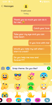 Скачать AI Messages OS16 - Messenger Связь для Андроид скриншот 6