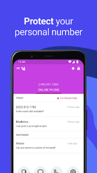 Скачать Burner: Second Phone Number Связь для Андроид скриншот 2