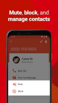Скачать Burner: Second Phone Number Связь для Андроид скриншот 4