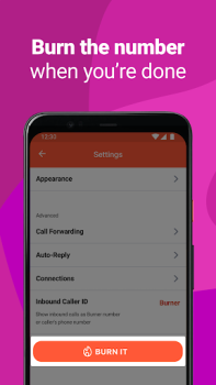 Скачать Burner: Second Phone Number Связь для Андроид скриншот 5