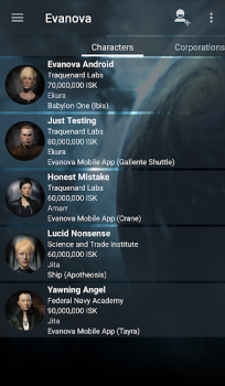 Скачать Еvanova для EVE Online Развлечения для Андроид скриншот 3